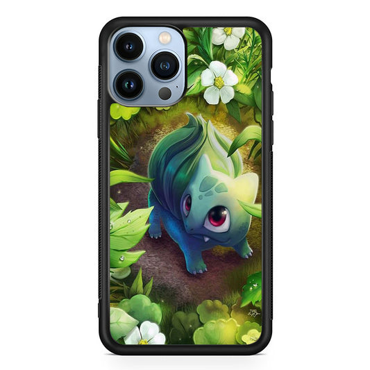Pokemon Bulbasaur Beattle Style iPhone 13 Pro Case