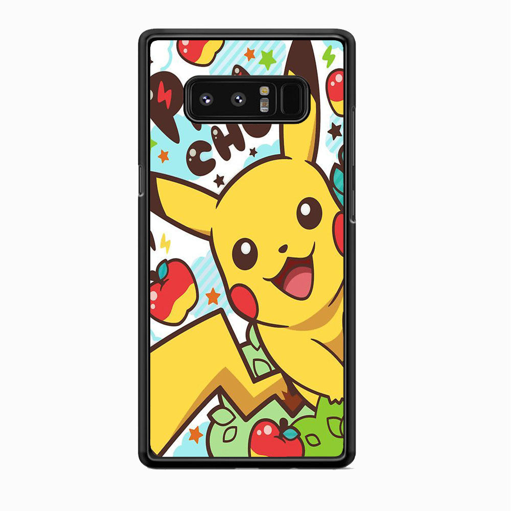 Pokemon Pikachu Art Samsung Galaxy Note 8 Case