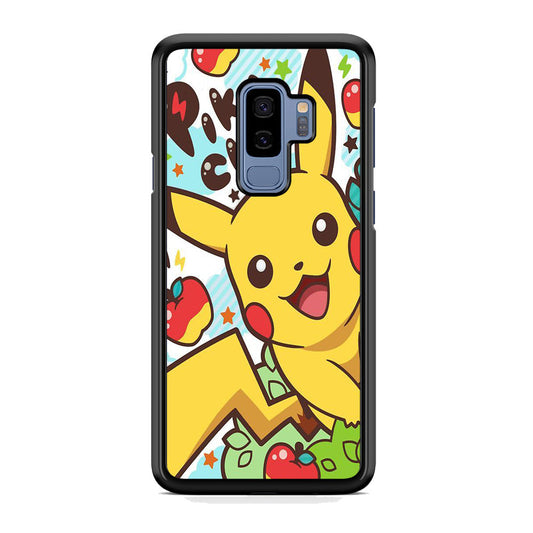 Pokemon Pikachu Art Samsung Galaxy S9 Plus Case