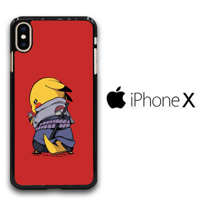 Pokemon Pikachu Uchiha iPhone X Case