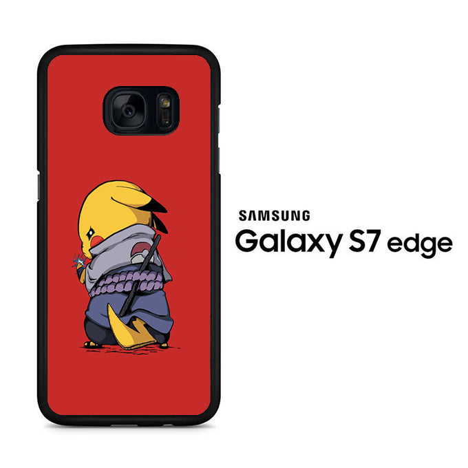 Pokemon Pikachu Uchiha Samsung Galaxy S7 Edge Case