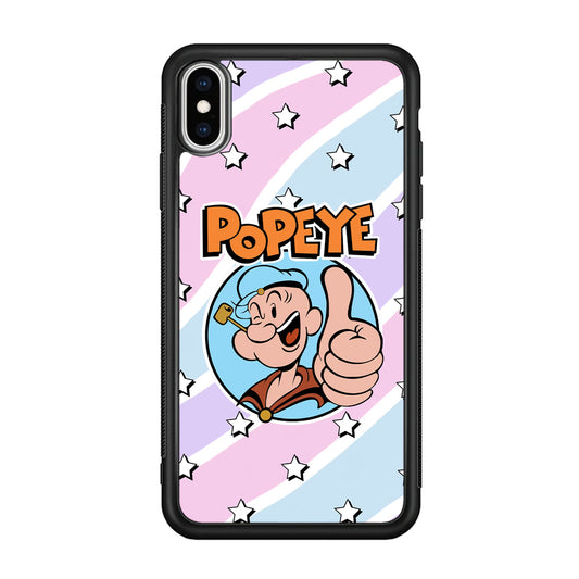 Popeye Layer Colour iPhone XS Case