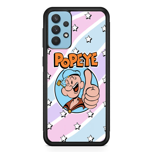 Popeye Layer Colour  Samsung Galaxy A32 Case