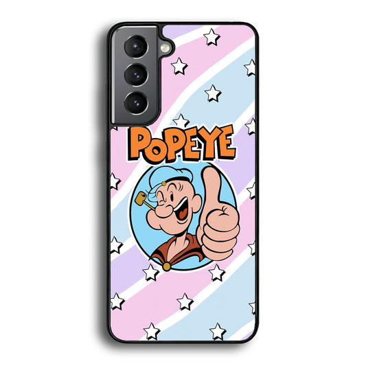 Popeye Layer Colour Samsung Galaxy S21 Plus Case