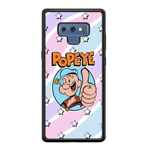 Popeye Layer Colour Samsung Galaxy Note 9 Case