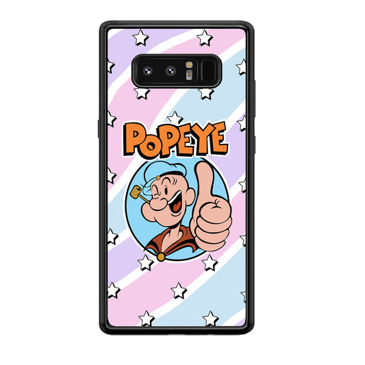 Popeye Layer Colour  Samsung Galaxy Note 8 Case