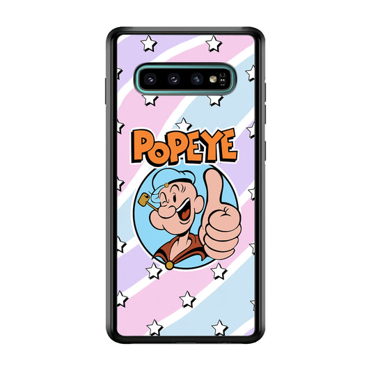 Popeye Layer Colour Samsung Galaxy S10 Plus Case