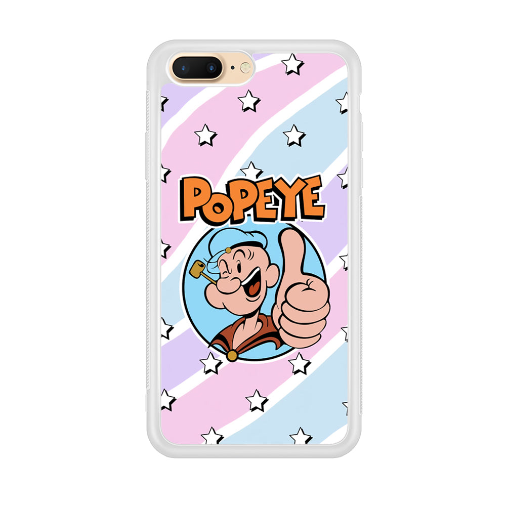 Popeye Layer Colour iPhone 8 Plus Case