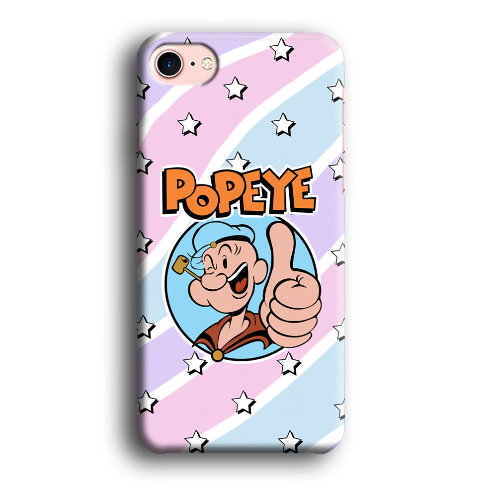 Popeye Layer Colour iPhone 7 Case