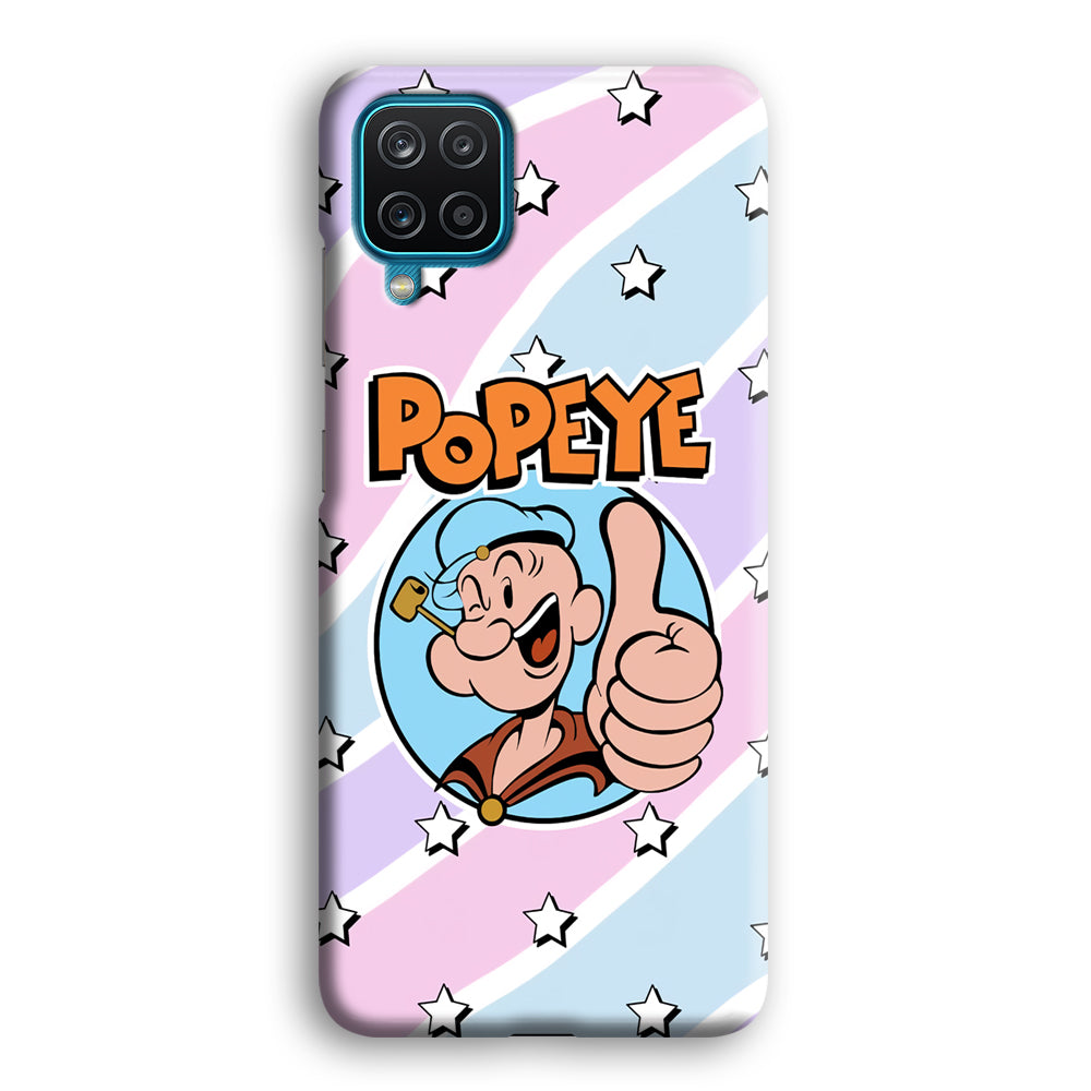 Popeye Layer Colour Samsung Galaxy A12 Case