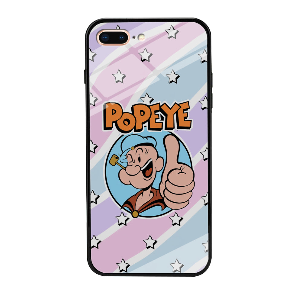 Popeye Layer Colour iPhone 8 Plus Case