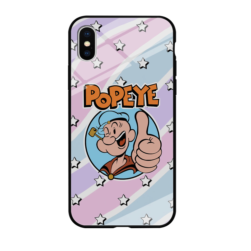 Popeye Layer Colour iPhone X Case