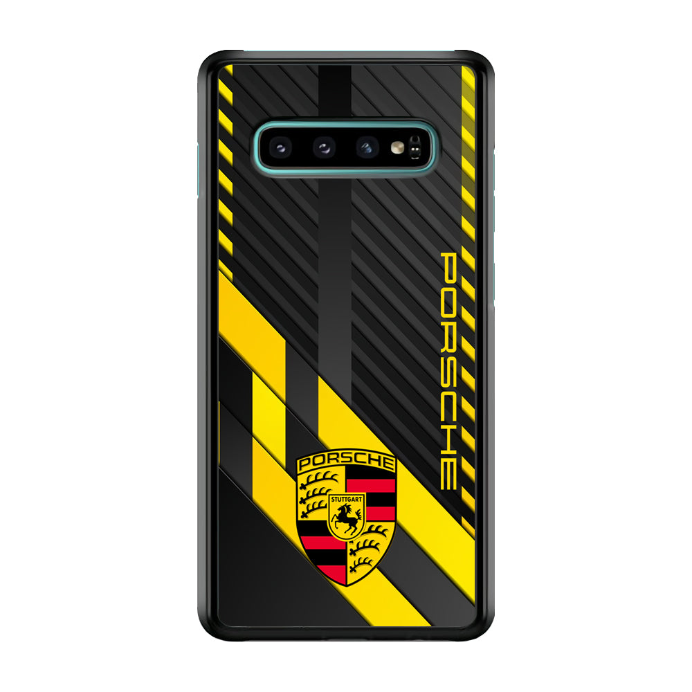 Porsche Fiber Bold Samsung Galaxy S10 Plus Case - Ezzystore