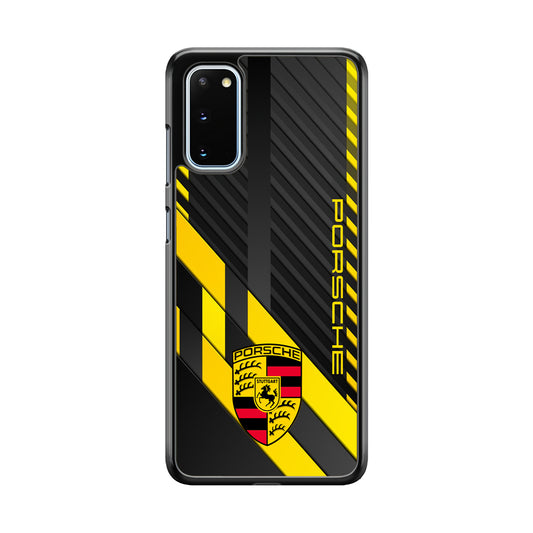 Porsche Fiber Bold Samsung Galaxy S20 Case - Ezzystore