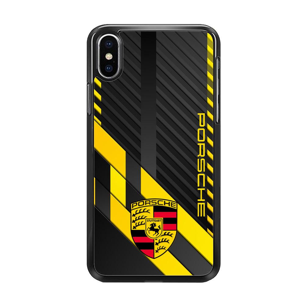 Porsche Fiber Bold iPhone Xs Max Case - Ezzystore