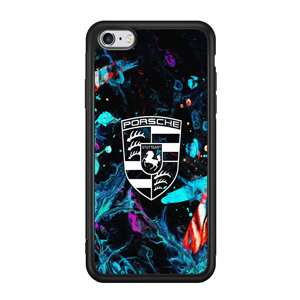 Porsche Logo Marble iPhone 6 Plus | 6s Plus Case - Ezzystore