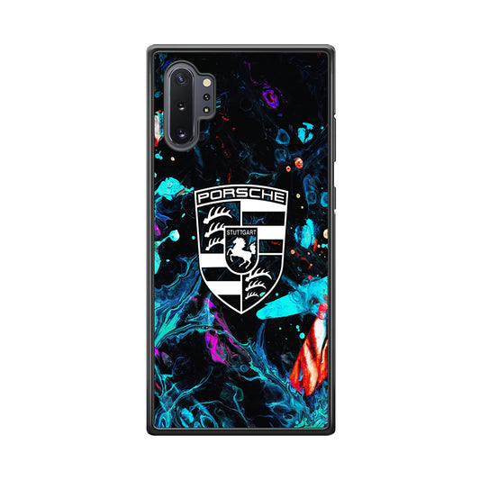 Porsche Logo Marble Samsung Galaxy Note 10 Plus Case - Ezzystore