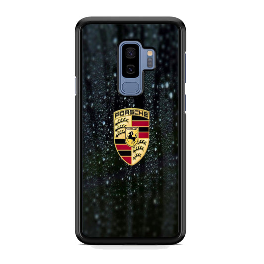 Porsche Logo Watermark Samsung Galaxy S9 Plus Case - Ezzystore