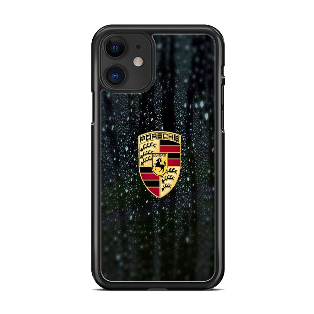 Porsche Logo Watermark iPhone 11 Case - Ezzystore