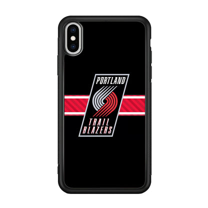Portland Trailblazers NBA Team iPhone X Case