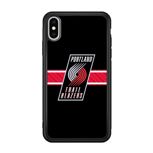 Portland Trailblazers NBA Team iPhone XS Case