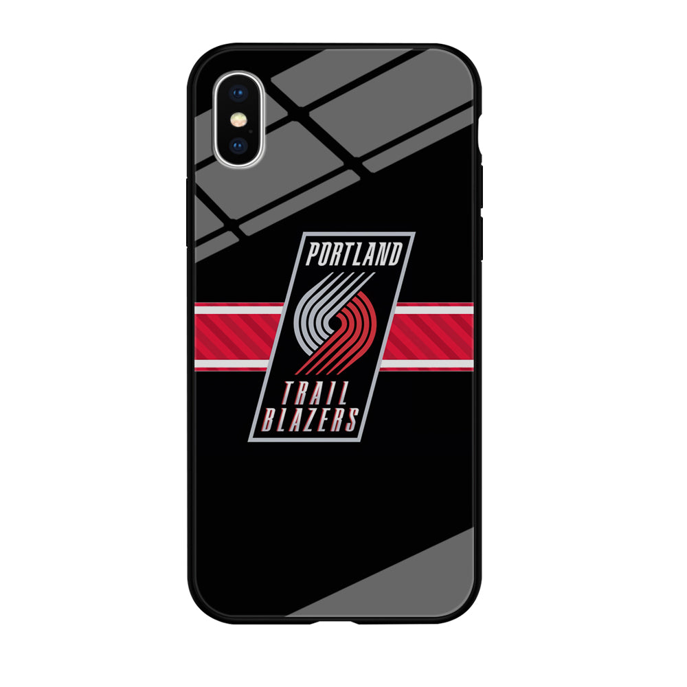 Portland Trailblazers NBA Team iPhone X Case