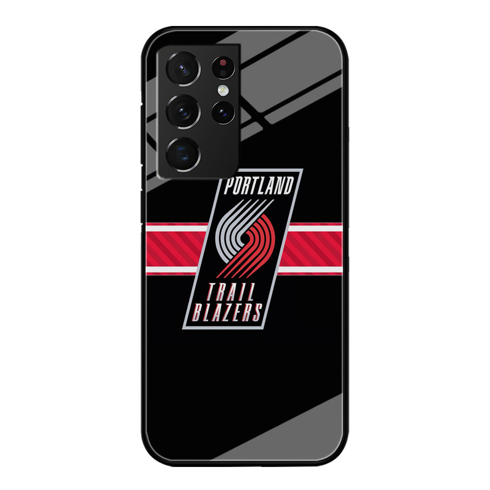 Portland Trailblazers NBA Team Samsung Galaxy S21 Ultra Case