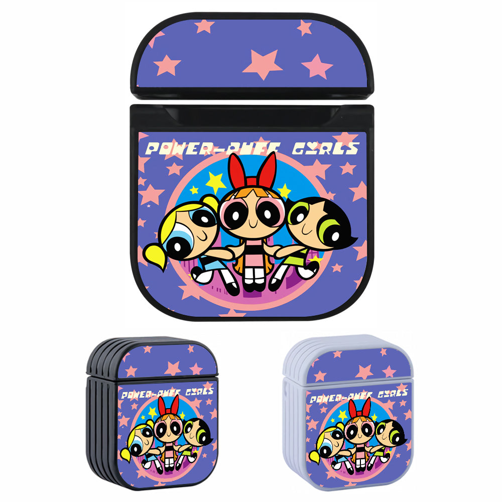 Power Puff Girls Star Team Hard Plastic Case Cover For Apple Airpods