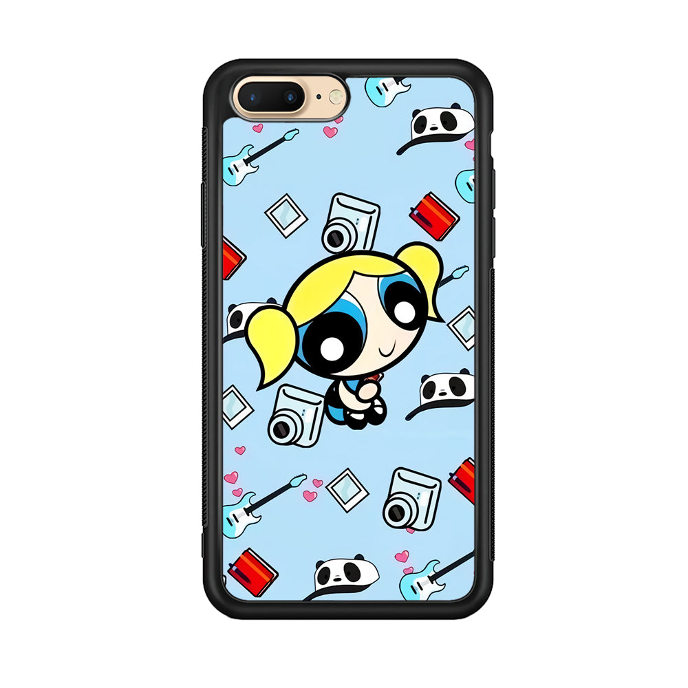 Powerpuff Girl Bubble Aesthetic iPhone 8 Plus Case