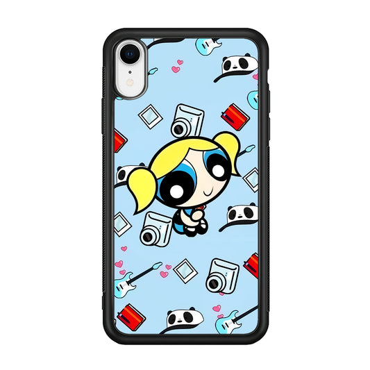 Powerpuff Girl Bubble Aesthetic iPhone XR Case