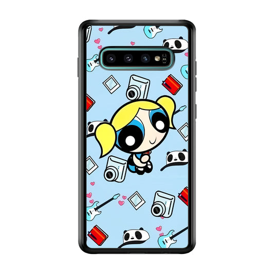 Powerpuff Girl Bubble Aesthetic Samsung Galaxy S10 Plus Case