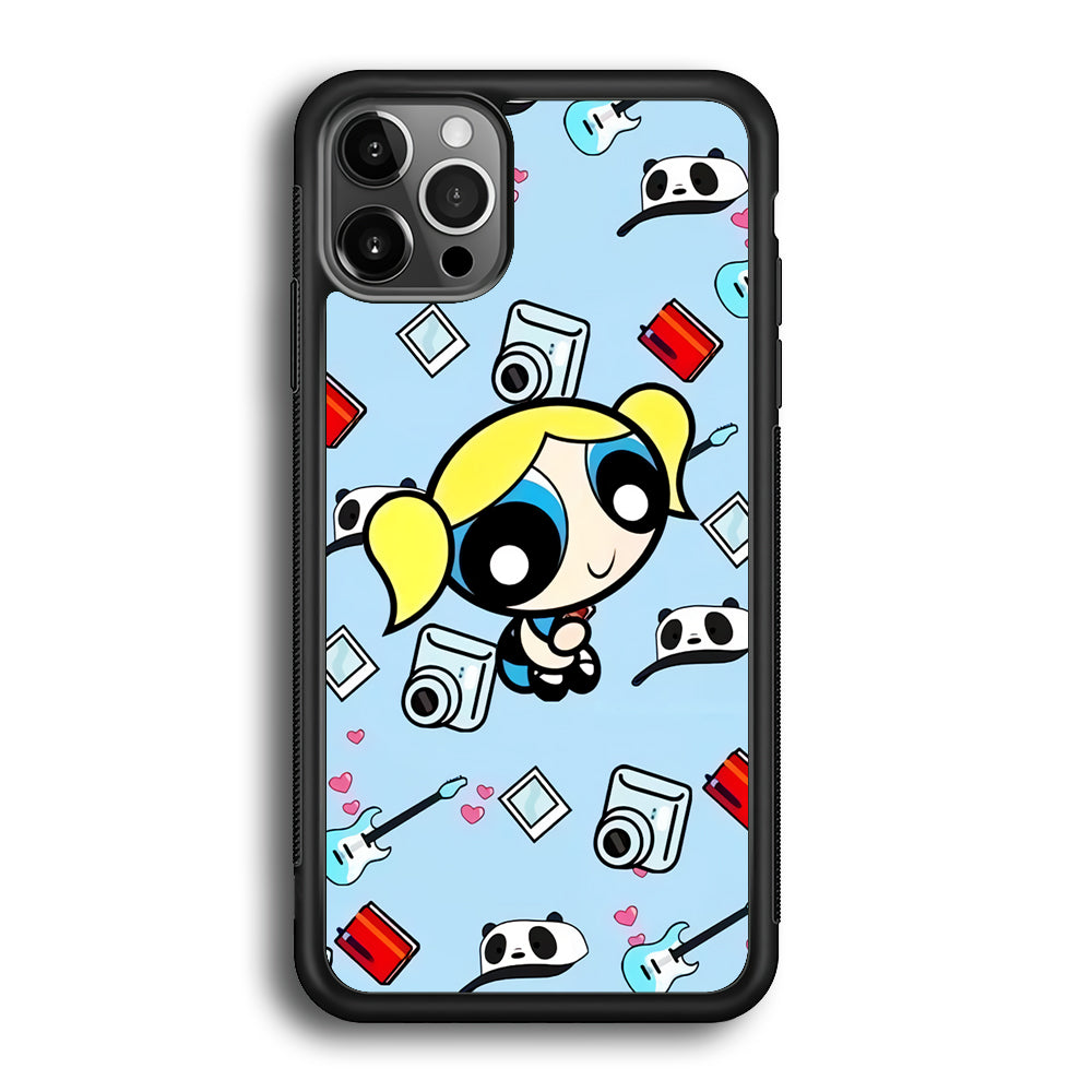 Powerpuff Girl Bubble Aesthetic iPhone 12 Pro Case