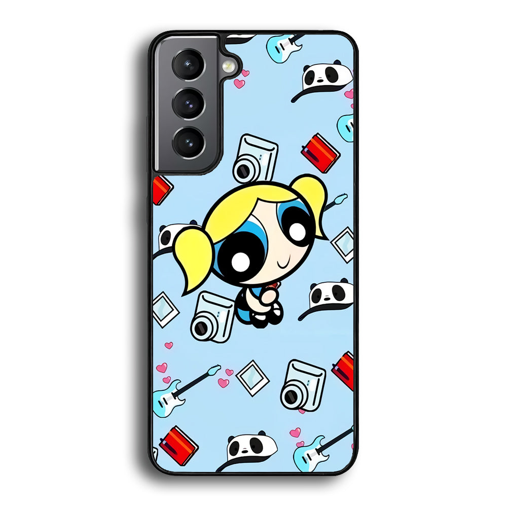 Powerpuff Girl Bubble Aesthetic Samsung Galaxy S21 Plus Case