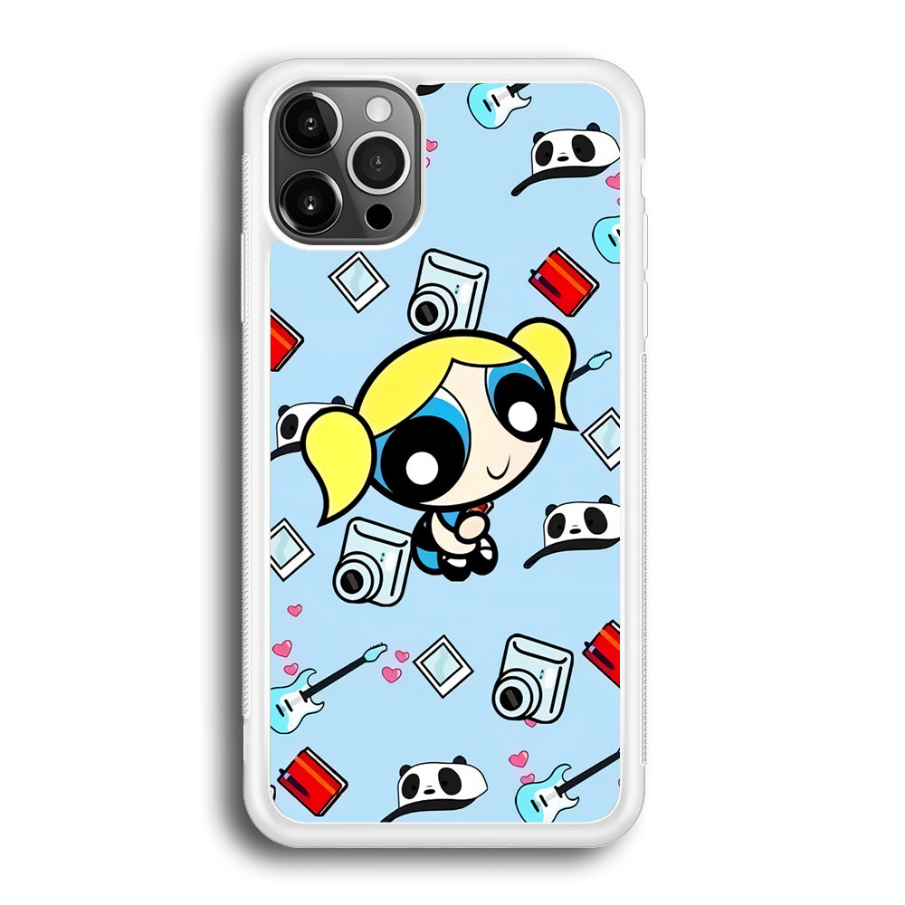 Powerpuff Girl Bubble Aesthetic iPhone 12 Pro Case