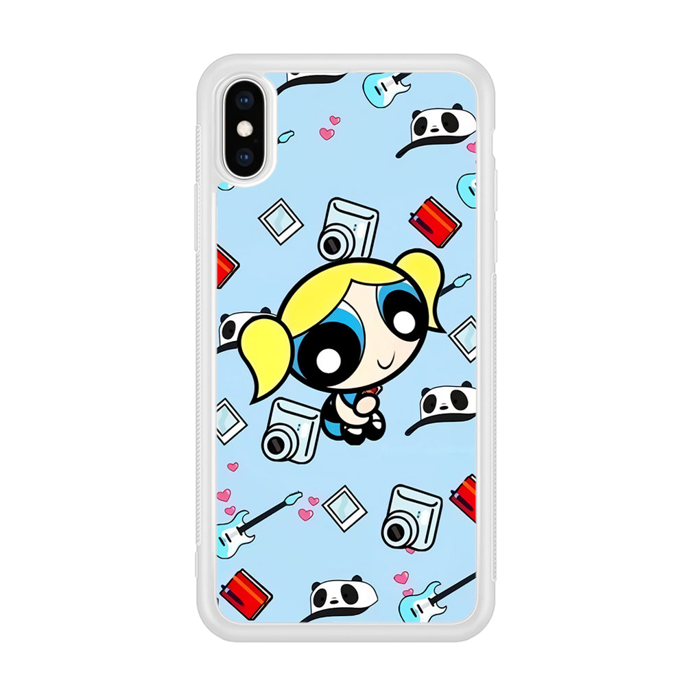 Powerpuff Girl Bubble Aesthetic iPhone X Case