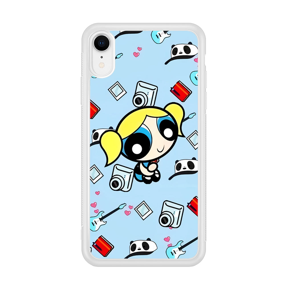 Powerpuff Girl Bubble Aesthetic iPhone XR Case