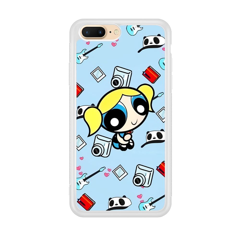 Powerpuff Girl Bubble Aesthetic iPhone 8 Plus Case