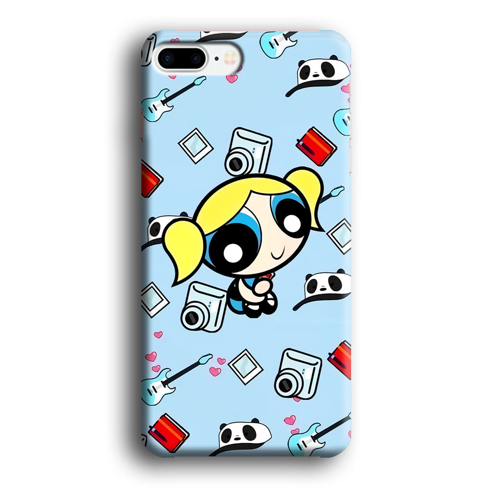 Powerpuff Girl Bubble Aesthetic iPhone 8 Plus Case