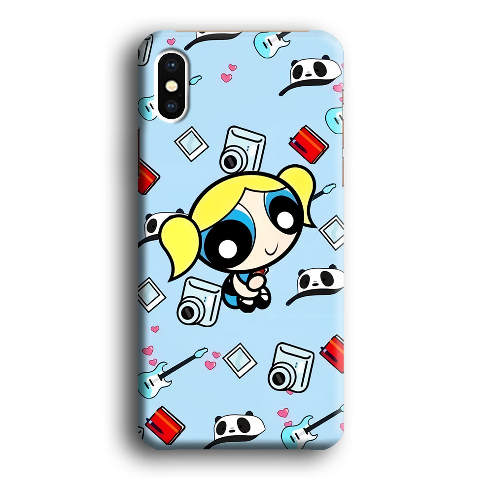 Powerpuff Girl Bubble Aesthetic iPhone X Case