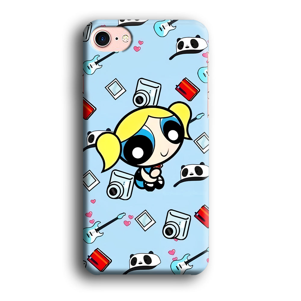 Powerpuff Girl Bubble Aesthetic iPhone 7 Case