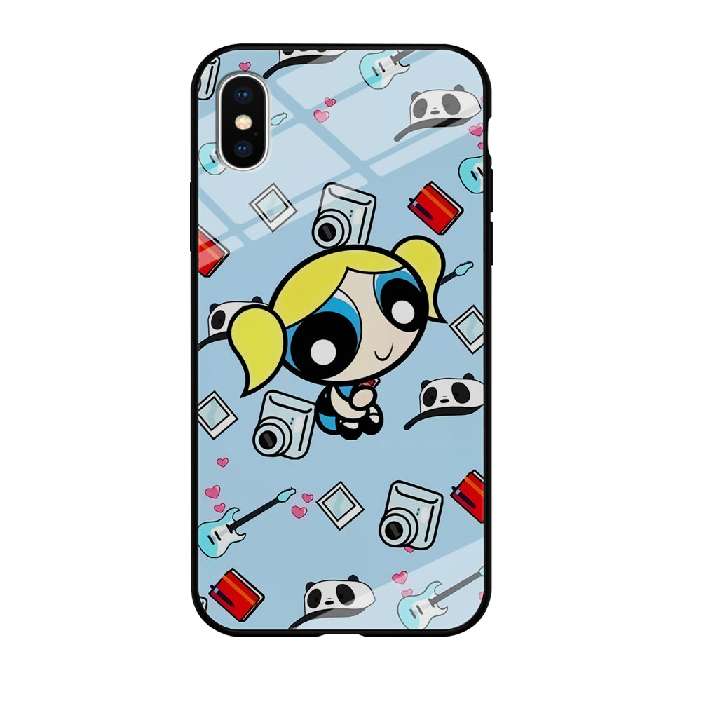 Powerpuff Girl Bubble Aesthetic iPhone X Case