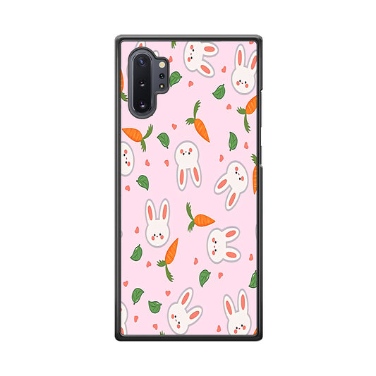 Rabbit Carrot Doodle Samsung Galaxy Note 10 Plus Case