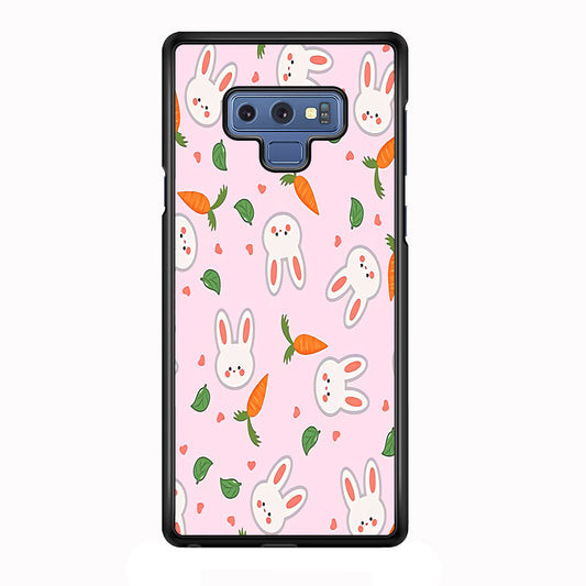 Rabbit Carrot Doodle Samsung Galaxy Note 9 Case