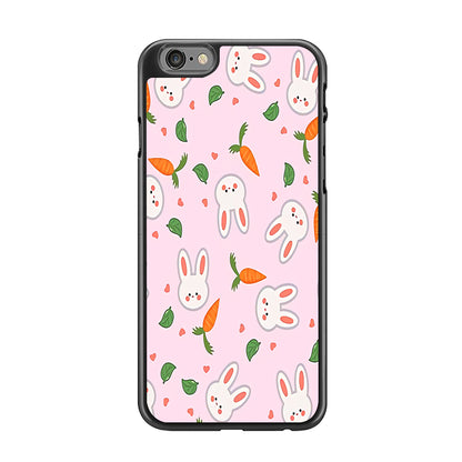 Rabbit Carrot Doodle iPhone 6 | 6s Case