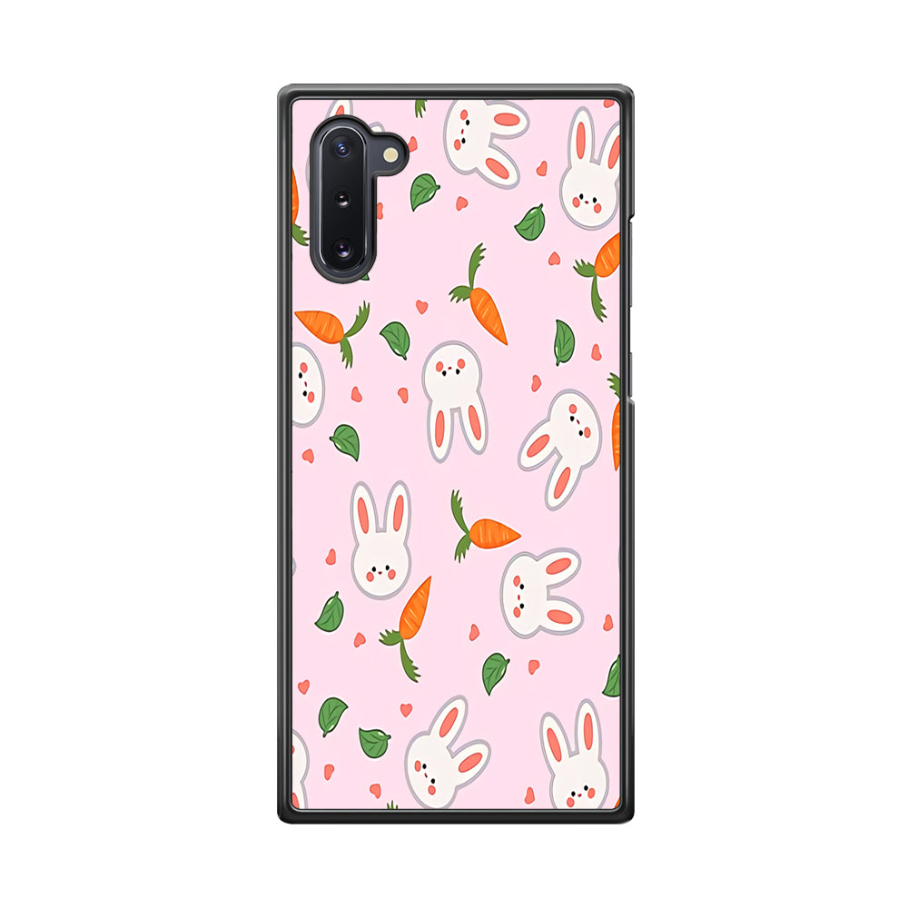Rabbit Carrot Doodle Samsung Galaxy Note 10 Case