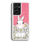 Rabbit CuteFlowers Samsung Galaxy S21 Ultra Case