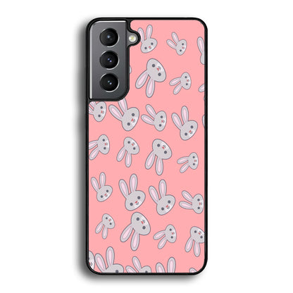 Rabbit Cute Smile Samsung Galaxy S21 Case