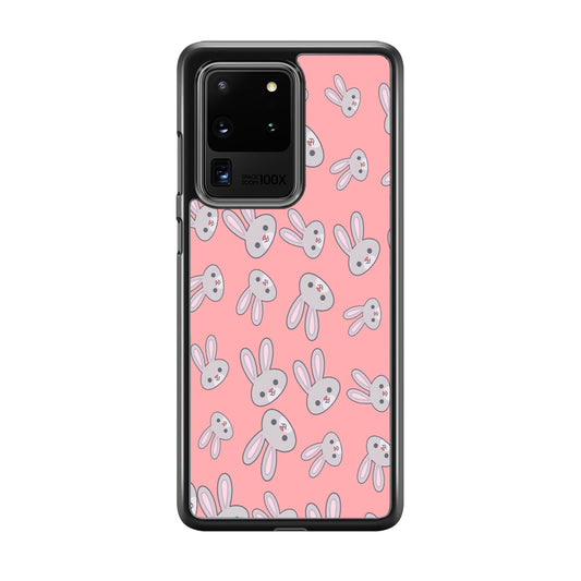 Rabbit Cute Smile Samsung Galaxy S20 Ultra Case