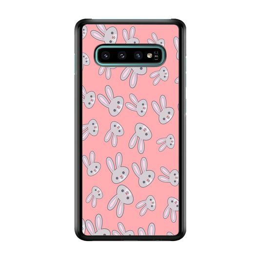 Rabbit Cute Smile Samsung Galaxy S10 Plus Case