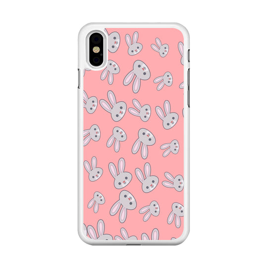 Rabbit Cute Smile iPhone X Case